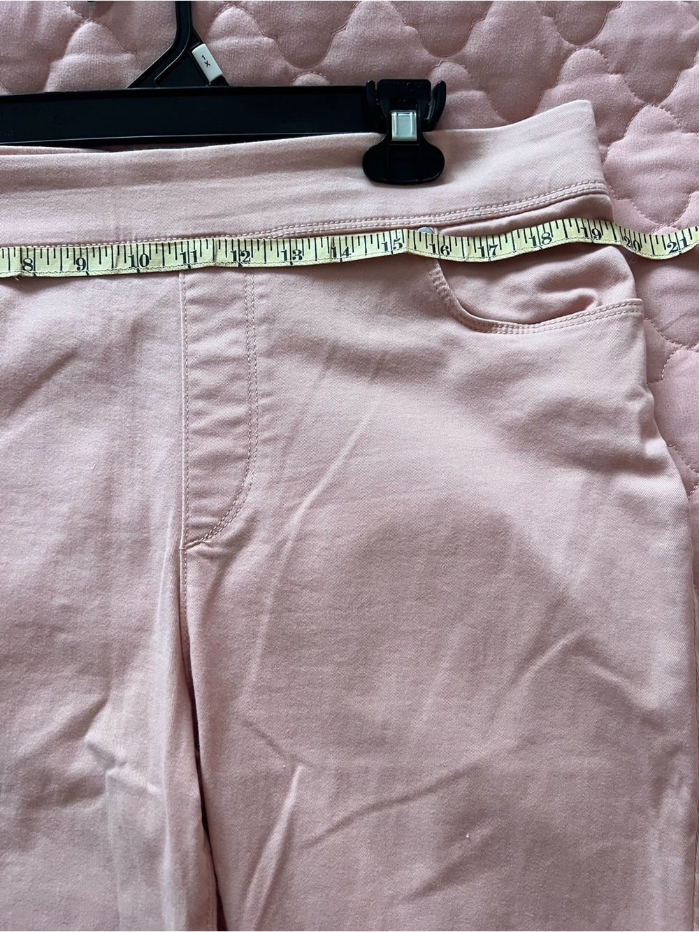 Avery Peach Slimming Pull-On Pants